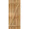 Ekena Millwork Joined Board-n-Batten Shutters w/Z-Bar, Rough Sawn Western Red Cedar, 21 1/2W x 52H, PR RBJ06Z21X052RWR - alternate 4